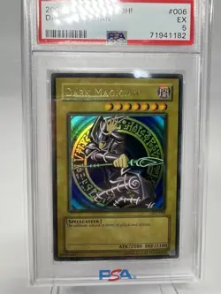 Yugioh PSA 5 FADED Dark Magician SDY-006 Ultra Rare Unlimited Edition ERROR - Image 2