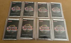 YuGiOh! TCG Tournament Pack Season 5 2004 TP5 Factory Sealed Lot of 8 Packs - Image 2
