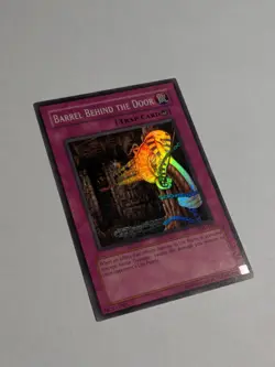 Yugioh Barrel Behind the Door PGD-095 Super Rare Unlimited NM - Image 2