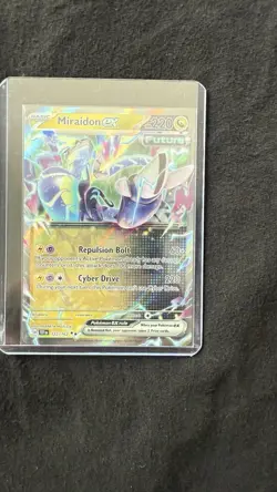 Pokemon TCG Miraidon EX Holo Card 122/162SV05: Temporal Forces - Image 1