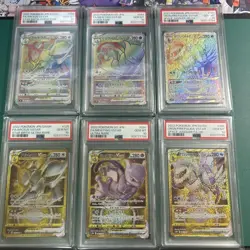 Pokemon Card Arceus VSTAR & Mewtwo VSTAR & Origin Palkia VSTAR HR UR SET PSA10 - Image 1