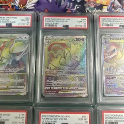 Pokemon Card Arceus VSTAR & Mewtwo VSTAR & Origin Palkia VSTAR HR UR SET PSA10 - Image 4