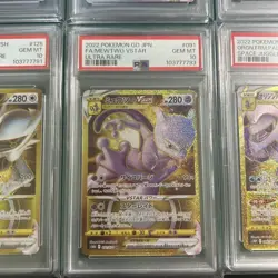 Pokemon Card Arceus VSTAR & Mewtwo VSTAR & Origin Palkia VSTAR HR UR SET PSA10 - Image 5