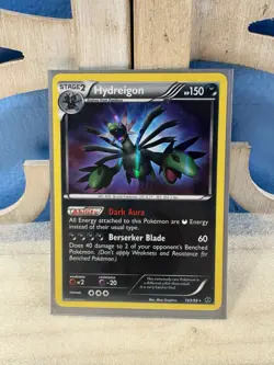 Pokemon 2012 Hydreigon Card 103/99 Next Destinies Secret Rare Shiny Holo - Image 1