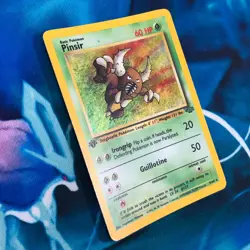 Pinsir - 9/64 - 1st Edition Holo Rare Jungle Set 1999 - Pokemon Card - HP - Image 3