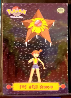 1999 Pokemon TV Animation Staryu #120 Card TV5 - Image 1