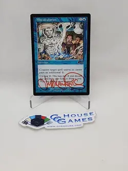 Miscalculation SIGNED RED Jeff Laubenstein Urza's Legacy MTG Magic *CCGHouse* - Image 1