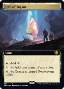 Hall of Tagsin (Extended Art) NM #371 The Brothers' War MTG - Image 1