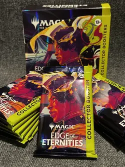 X1 MTG Edge Of Eternities Collector Booster Pack Sealed - Image 2