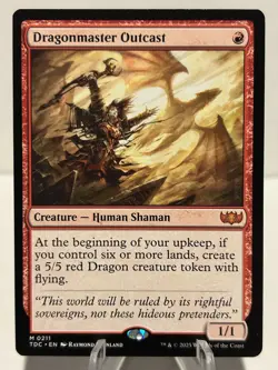 Dragonmaster Outcast 211 M Commander: Tarkir: Dragonstorm NM MTG - Image 1