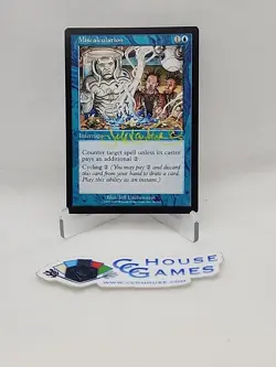 Miscalculation SIGNED YELLOW Jeff Laubenstein Urza's Legacy MTG Magic *CCGHouse* - Image 1