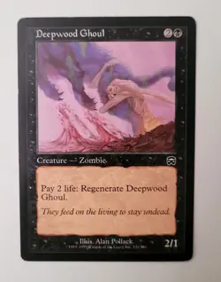 Deepwood Ghoul Zombie MTG Card. New! - Image 1