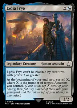 1x Lydia Frye MTG Assassin's Creed NM Magic Regular - Image 1