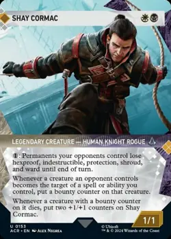 1x (153) Shay Cormac - SHOWCASE MTG Assassin's Creed NM Magic Regular - Image 1