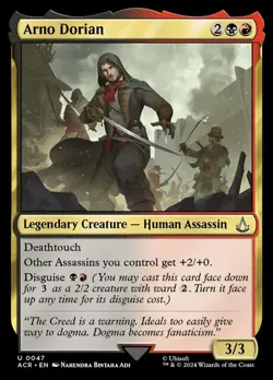 1x Arno Dorian - Foil MTG Assassin's Creed NM Magic Foil - Image 1