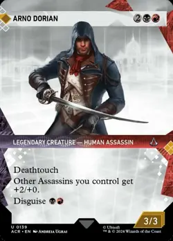 1x (139) Arno Dorian - SHOWCASE MTG Assassin's Creed NM Magic Regular - Image 1