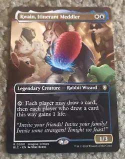 Custom MTG Commander Deck (Card Draw Themed) Kwain, Itinerant Meddler - Image 3