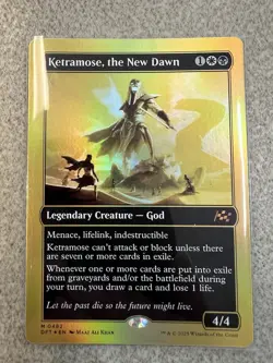Ketramose the New Dawn - First-Place Foil Aetherdrift MTG 0482 - Image 1