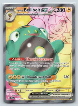 Iono's Bellibolt ex 194 NM+ - Pokemon SV: Scarlet & Violet Promo Cards (0592) - Image 1