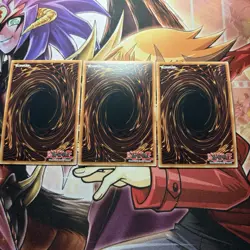 Yugioh! Playset 3x Cosmic Cyclone Collector Rare - RA02-EN061 1st Edition - ENG - Image 2