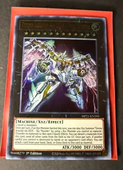 Divine Arsenal AA-ZEUS Sky Thunder MP21-EN195 Ultra Rare 1st Ed NM YuGiOh! - Image 1