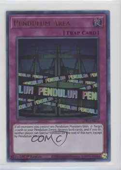 Pendulum Area Ultra Rare 1st Ed. YuGiOh Ghosts From The Past: 2nd Haunting - Image 1