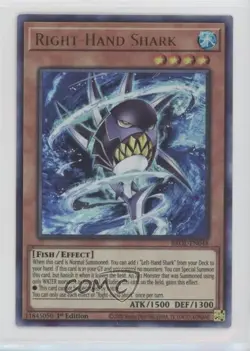 Right-Hand Shark 1st Ed. YuGiOh Brothers of Legend #BROL-EN048 - Image 1