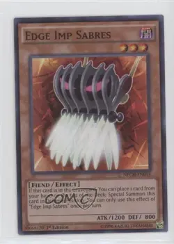 Edge Imp Sabres 1st Ed. YuGiOh The New Challangers #NECH-EN014 - Image 1