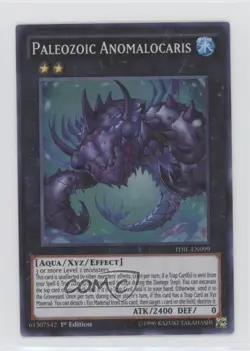 Paleozoic Anomalocaris 1st Ed. YuGiOh The Dark Illusion #TDIL-EN099 - Image 1