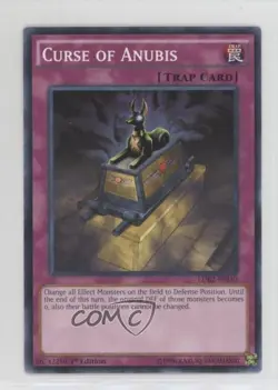 Curse of Anubis YuGiOh Legendary Decks II - Collector's Set #LDK2-ENJ40 - Image 1