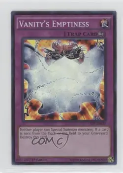 Super Rare - Vanity's Emptiness 1st Ed. YuGiOh The Secret Forces #THSF-EN059 - Image 1