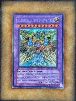 Yugioh Elemental Hero Divine Neos CSOC-EN098 Secret Rare MP - Image 1