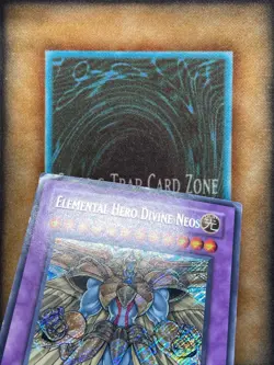 Yugioh Elemental Hero Divine Neos CSOC-EN098 Secret Rare MP - Image 2