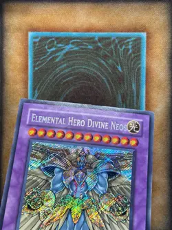 Yugioh Elemental Hero Divine Neos CSOC-EN098 Secret Rare MP - Image 3