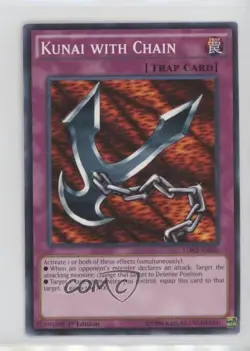Kunai with Chain YuGiOh Legendary Decks II - Collector's Set #LDK2-ENJ36 - Image 1