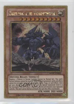 Obelisk the Tormentor Limited Edition YuGiOh Dark Side of Dimensions Movie Pack - Image 1