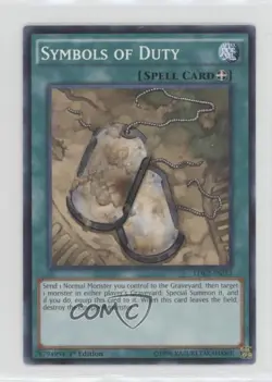 Symbols of Duty YuGiOh Legendary Decks II - Collector's Set #LDK2-ENJ33 - Image 1