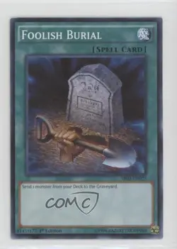 Foolish Burial 1st Ed. YuGiOh Rise of the True Dragons Structure Deck - Image 1