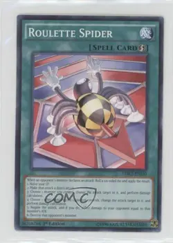 Roulette Spider YuGiOh Legendary Decks II - Collector's Set #LDK2-ENJ30 - Image 1