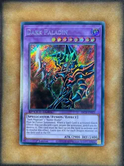Yugioh Dark Paladin SBCB-EN021 Speed Duel Secret Rare 1st Ed NM - Image 1