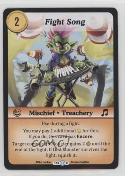 2018 Munchkin Collectible Card Game: Desolation of Blarg Fight Song #103 - Image 1