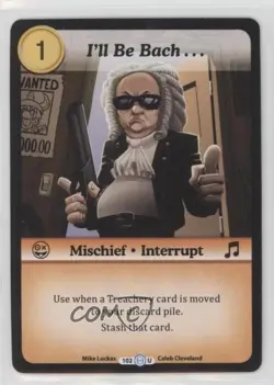 2018 Munchkin Collectible Card Game: Desolation of Blarg I'll be Bach #102 - Image 1
