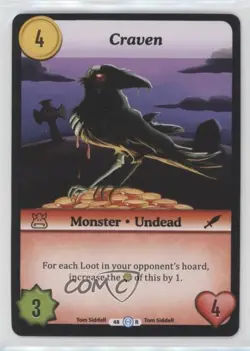 2018 Munchkin Collectible Card Game: Desolation of Blarg Craven #48 - Image 1