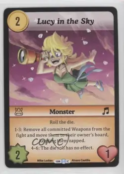 2018 Munchkin Collectible Card Game: Desolation of Blarg Lucy in the Sky #109 - Image 1