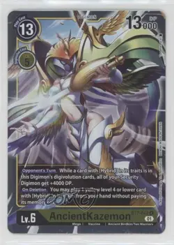 2021 Digimon Card Game - Next Adventure Rare AncientKazemon #BT7-042 - Image 1