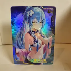 yukihana lamy - Hololive - Senpai GODDESS HAVEN 1 - holo UR card - god story - Image 1