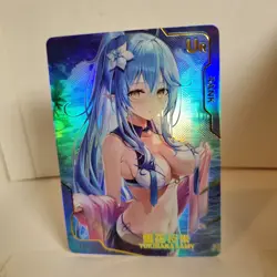 yukihana lamy - Hololive - Senpai GODDESS HAVEN 1 - holo UR card - god story - Image 2