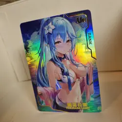 yukihana lamy - Hololive - Senpai GODDESS HAVEN 1 - holo UR card - god story - Image 3