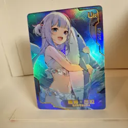 Gawrgura - Hololive - Senpai GODDESS HAVEN 1 - holo UR card - god story - Image 1