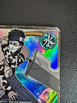 Naruto CCG Zabuza Momochi Holographic Rare Card #1407 - Shonen Jump 2002 Bandai - Image 5